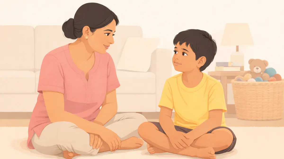 आई मुलाचं ऐकते